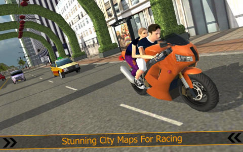 اسکرین شات بازی Furious City Moto Bike Racer 3