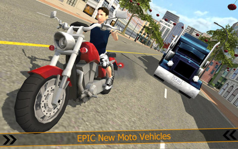 اسکرین شات بازی Furious City Moto Bike Racer 4