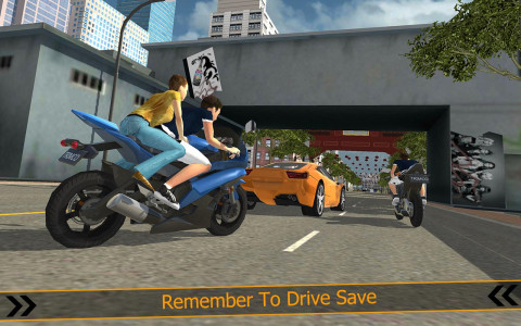اسکرین شات 5 بازی Furious City Moto Bike Racer