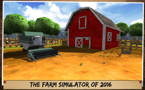 اسکرین شات بازی Harvest Tractor Farmer 2016 4