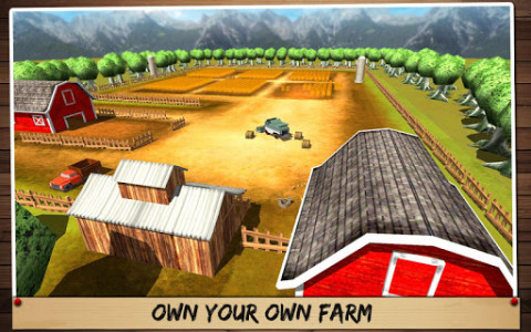 اسکرین شات بازی Harvest Tractor Farmer 2016 7
