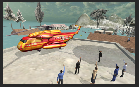 اسکرین شات بازی Helicopter Hill Rescue 5