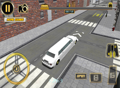 اسکرین شات بازی Limo Parking Simulator 3D 5