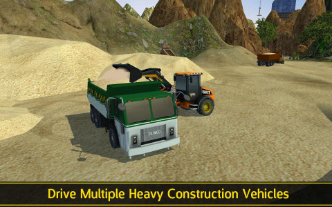اسکرین شات بازی Loader & Dump Truck Builder 1