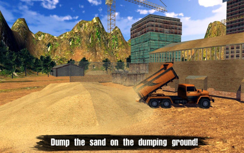 اسکرین شات بازی Loader & Dump Truck Hill SIM 4