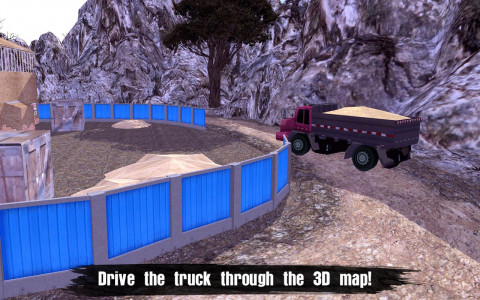 اسکرین شات بازی Loader & Dump Truck Hill SIM 3