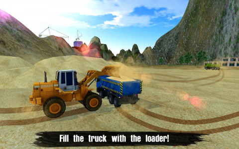 اسکرین شات بازی Loader & Dump Truck Hill SIM 2