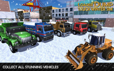 اسکرین شات 8 بازی Loader & Dump Truck Winter SIM