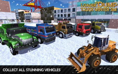 اسکرین شات بازی Loader & Dump Truck Winter SIM 8
