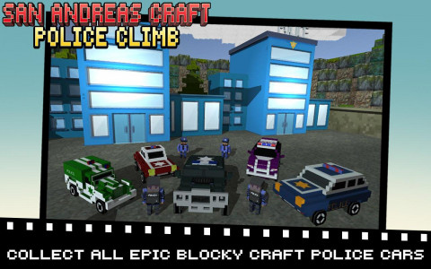اسکرین شات بازی San Andreas Craft Police Climb 3