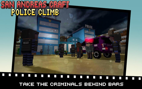اسکرین شات بازی San Andreas Craft Police Climb 8