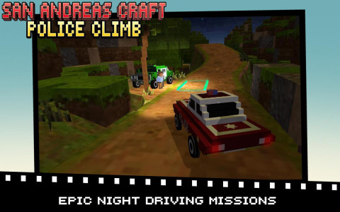اسکرین شات بازی San Andreas Craft Police Climb 6