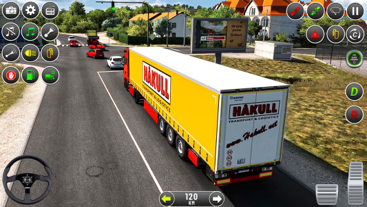 اسکرین شات 2 بازی Truck Driving 3D Offroad Truck