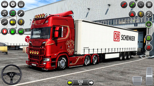 اسکرین شات 1 بازی Truck Driving 3D Offroad Truck