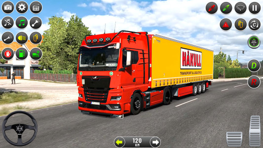 اسکرین شات 1 بازی Truck Driving 3D Offroad Truck