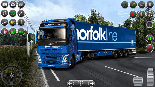 اسکرین شات 3 بازی Truck Driving 3D Offroad Truck