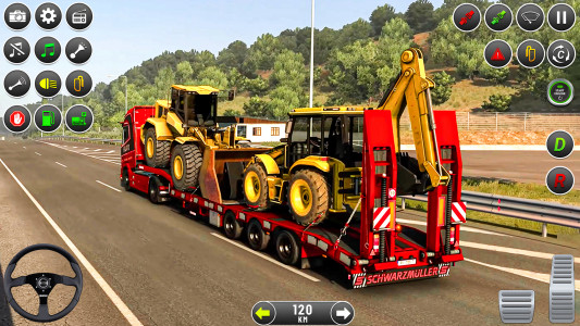 اسکرین شات 2 بازی Truck Driving 3D Offroad Truck