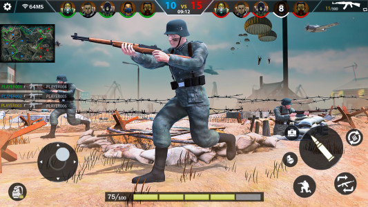 اسکرین شات بازی World War 2 Games: War Games 1
