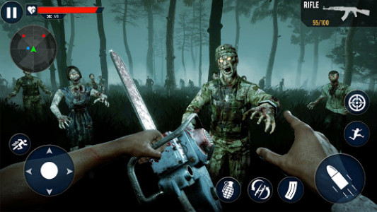 اسکرین شات بازی Modern Zombie Shooter 3D - Offline Shooting Games 1