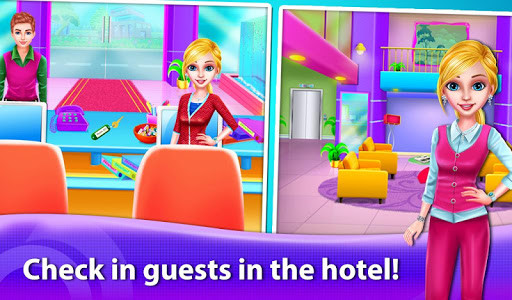 اسکرین شات بازی Girl Hotel Hostess Resort Paradise 8