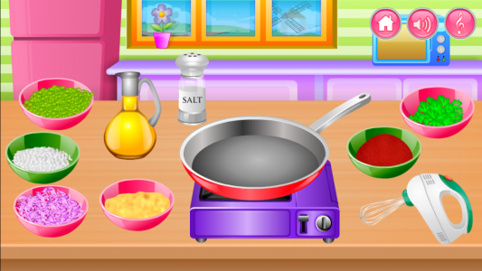 اسکرین شات بازی Cooking in the Kitchen game 1