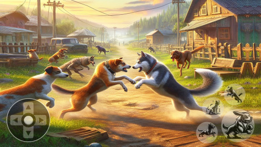 اسکرین شات بازی Dog Fighting _ Animal Kung Fu 3