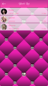 اسکرین شات برنامه Pink Phone Dialer App 7