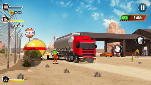 اسکرین شات بازی Gas Station Junkyard Simulator 3