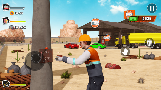 اسکرین شات بازی Gas Station Junkyard Simulator 5