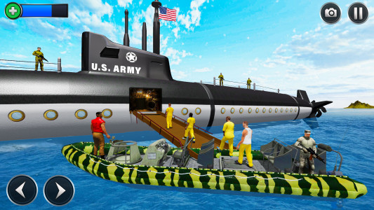 اسکرین شات بازی Army Submarine Transport Game 3