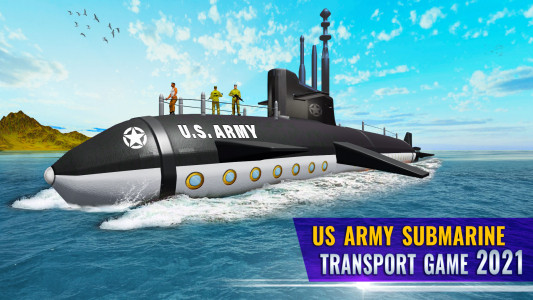 اسکرین شات بازی Army Submarine Transport Game 1