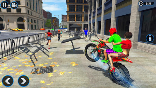 اسکرین شات بازی Extreme Rooftop Bike Rider Sim : Bike Games 7