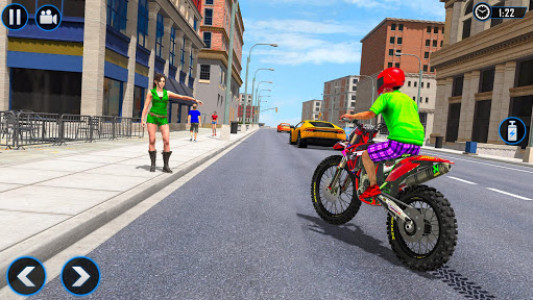 اسکرین شات بازی Extreme Rooftop Bike Rider Sim : Bike Games 8