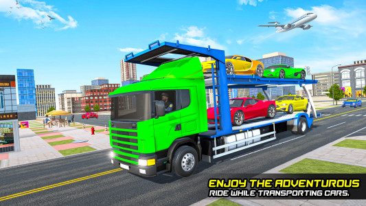 اسکرین شات بازی Crazy Car Transport Car Games 1