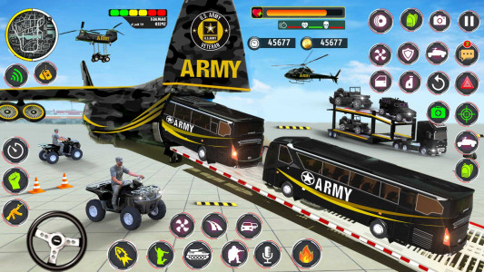 اسکرین شات بازی US Army Vehicle Transport 3