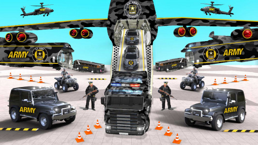 اسکرین شات بازی US Army Vehicle Transport 1