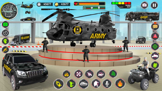 اسکرین شات بازی US Army Vehicle Transport 5