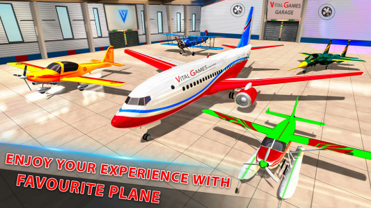 اسکرین شات 4 بازی Airplane Games Flight Sim 3D: