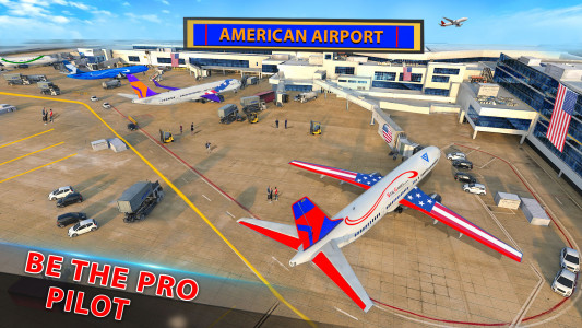 اسکرین شات بازی US Pilot Flight: Plane Games 4