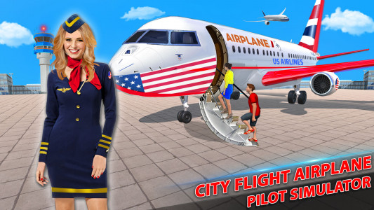 اسکرین شات بازی US Pilot Flight: Plane Games 2