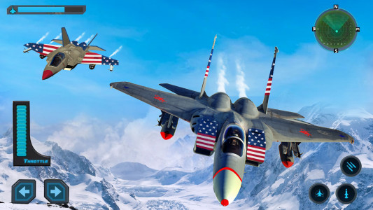 اسکرین شات بازی US Pilot Flight: Plane Games 7