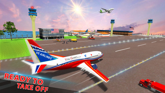 اسکرین شات بازی US Pilot Flight: Plane Games 6