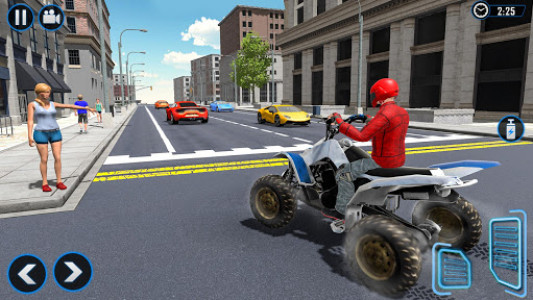 اسکرین شات بازی ATV Quad Bike Simulator 2021: Bike Taxi Games 1