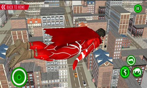 اسکرین شات برنامه Super Flash Speed Star : Amazing Flying Speed Hero 2