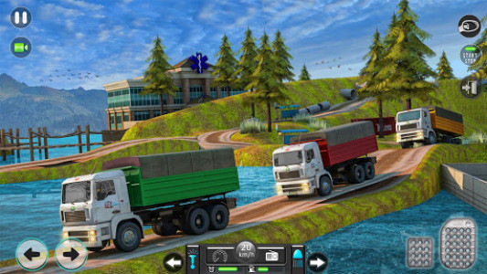 اسکرین شات بازی Real Mountain Cargo Truck Uphill Drive Simulator 8
