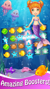 اسکرین شات بازی Fish Fantasy Match 3 Free Game 1
