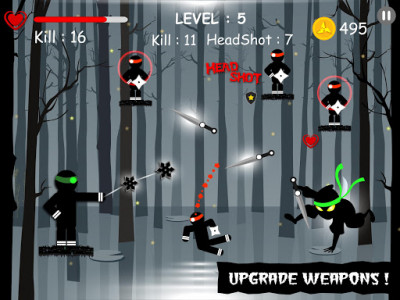 اسکرین شات بازی Ninja: Samurai Shadow Fight 5