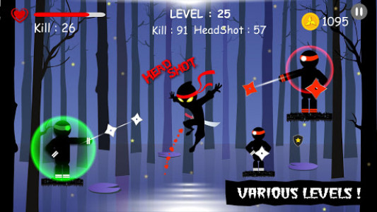 اسکرین شات بازی Ninja: Samurai Shadow Fight 3