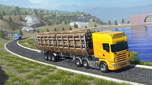 اسکرین شات بازی Euro Truck Simulator Drive 3D 2