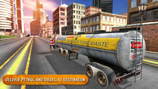 اسکرین شات بازی Oil Tanker Transport Truck Sim 1